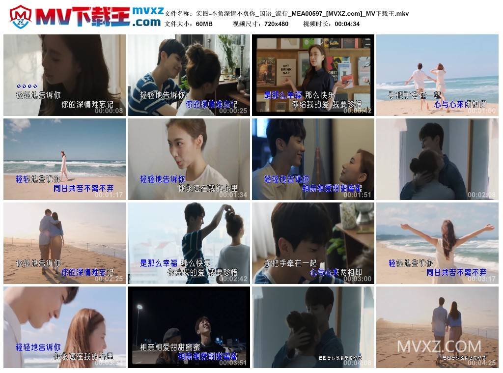 宏图-不负深情不负你_国语_流行_MEA00597